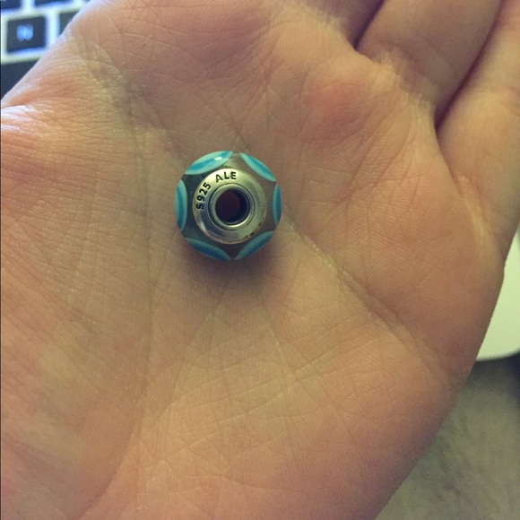 Pandora Blue Stepping Stones Charm - Picture 3 of 4